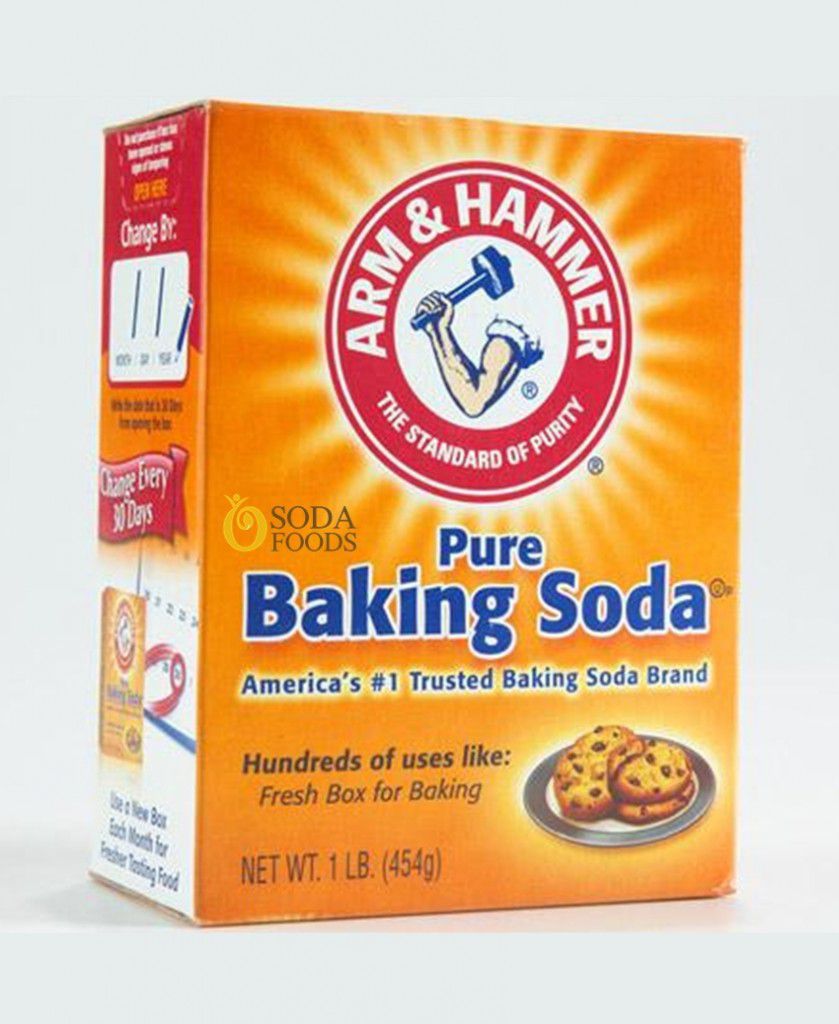 Bộ 3 hộp Bột tẩy Baking Soda đa công dụng 454g ( không xuất hóa đơn đỏ )