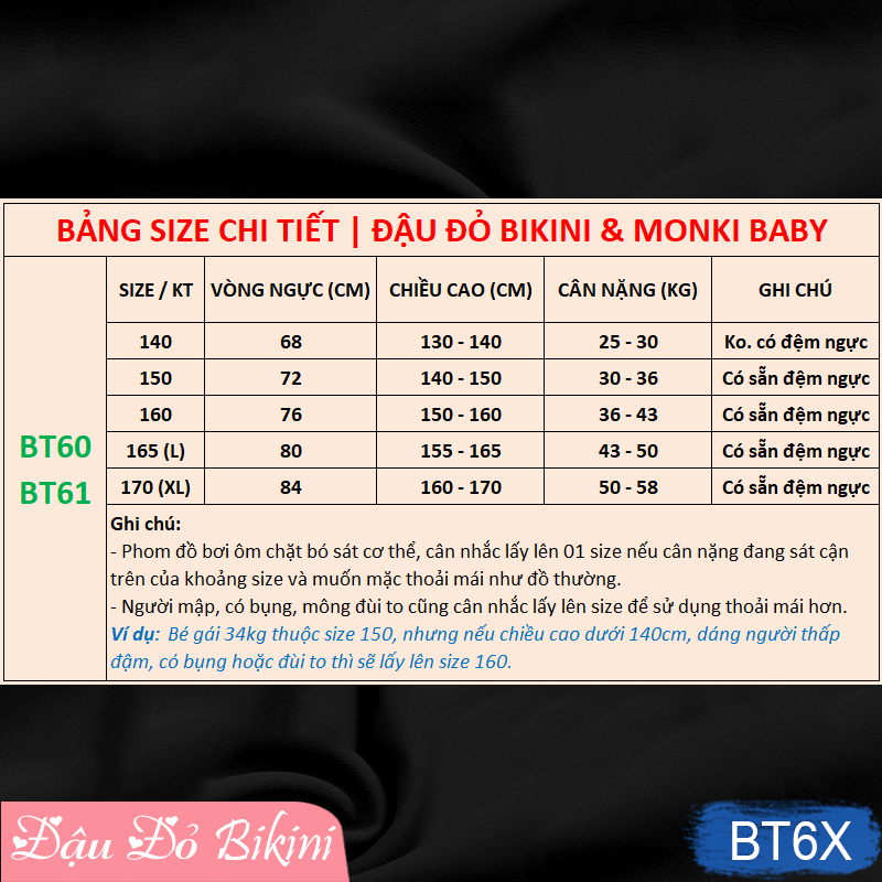 Set bơi chống nắng 3 chi tiết cho bé gái lớn tuổi teen, có sẵn đệm ngực, áo dài tay &amp; quần bơi dài kín chân, chất thun lạnh cao cấp mịn đẹp | BT61