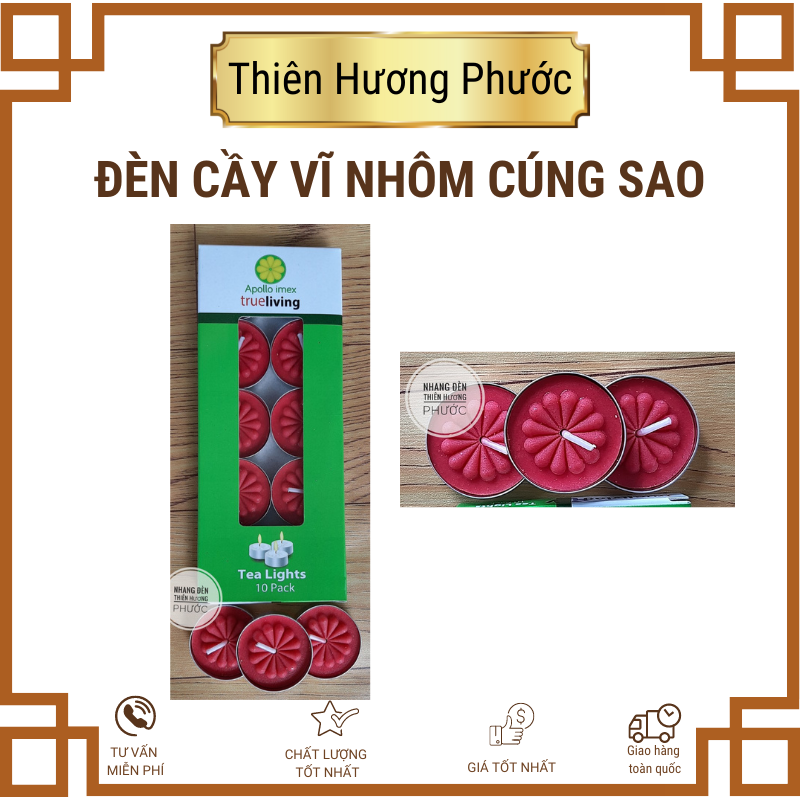 Đèn cầy 1kg có nhiều loại gồm  14cây, 28, 32, 42