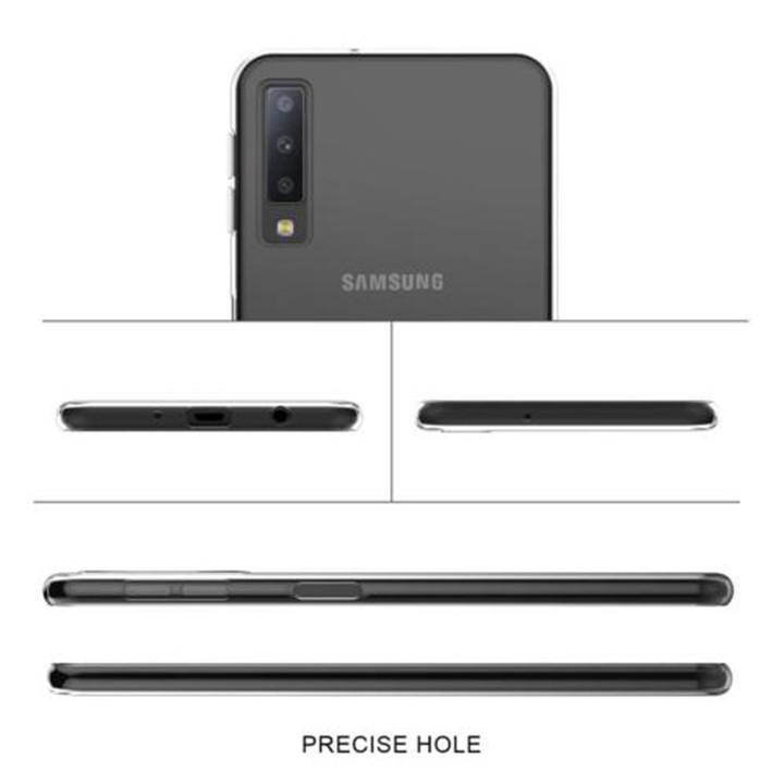 ỐP LƯNG DẺO SILICON TRONG SUỐT DÀNH CHO ĐIỆN THOẠI SAMSUNG GALAXY A7 2018