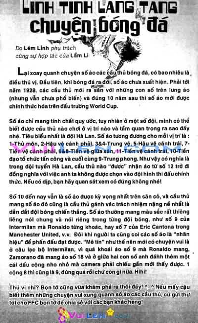 vũ điệu trên sân cỏ - fantasista chapter 3 180