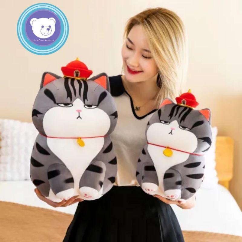 Gấu bông mèo- Mèo hoàng thượng dáng ngồi - Gấu Bông Hana