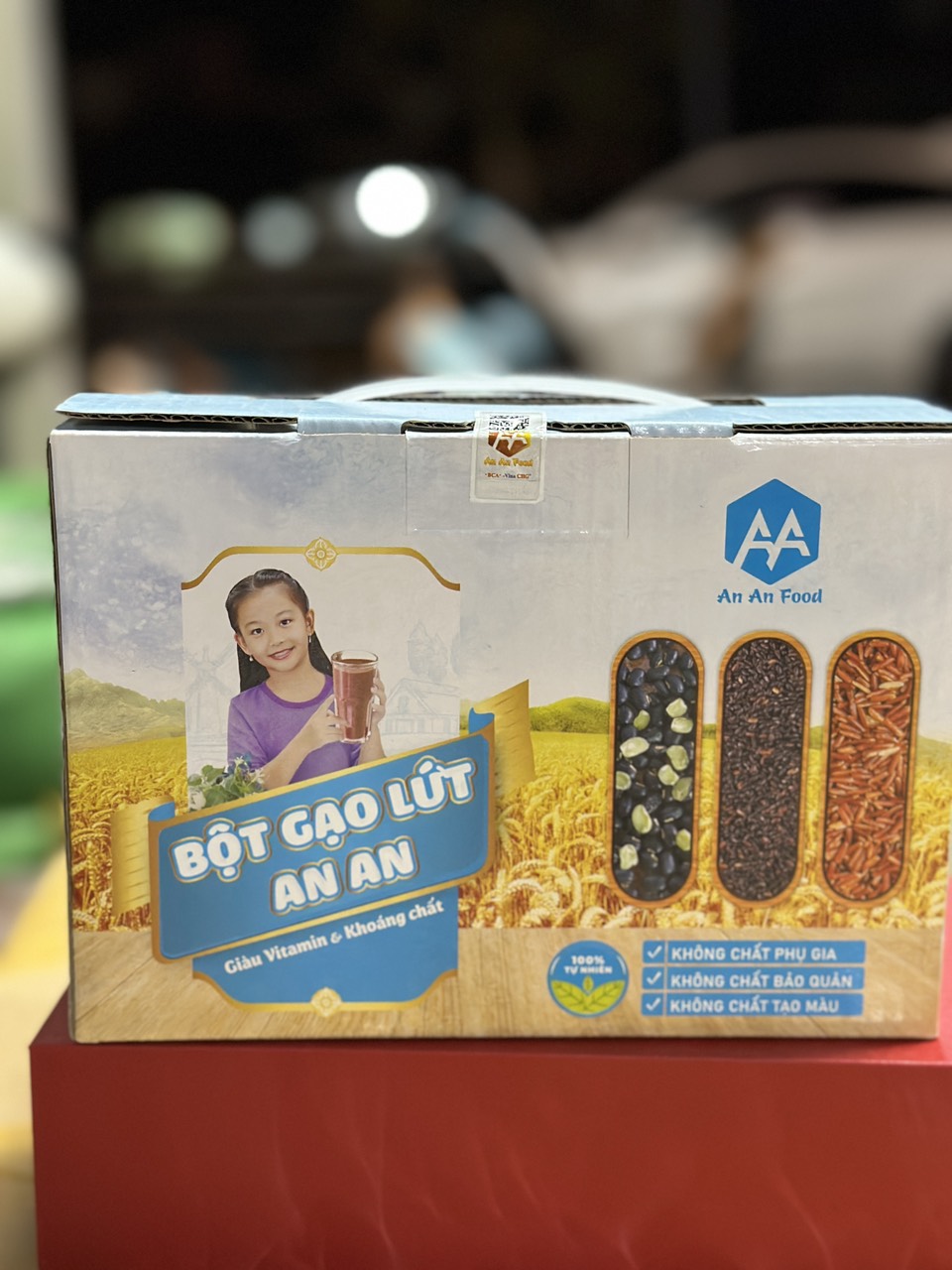 deal hời . bột gạo lứt tím , đậu đen xanh lòng , mè đen ( bột gạo lứt ANAN) thay thế bửa ăn , chăm sóc sưc khỏe , xương khớp , giấc ngủ