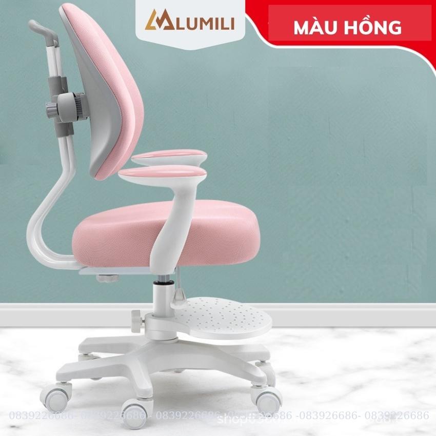 bộ ghế chống gù thông minh cho học sinh LUMILI M5 tạo tư thế ngồi đúng bảo vệ cột sống