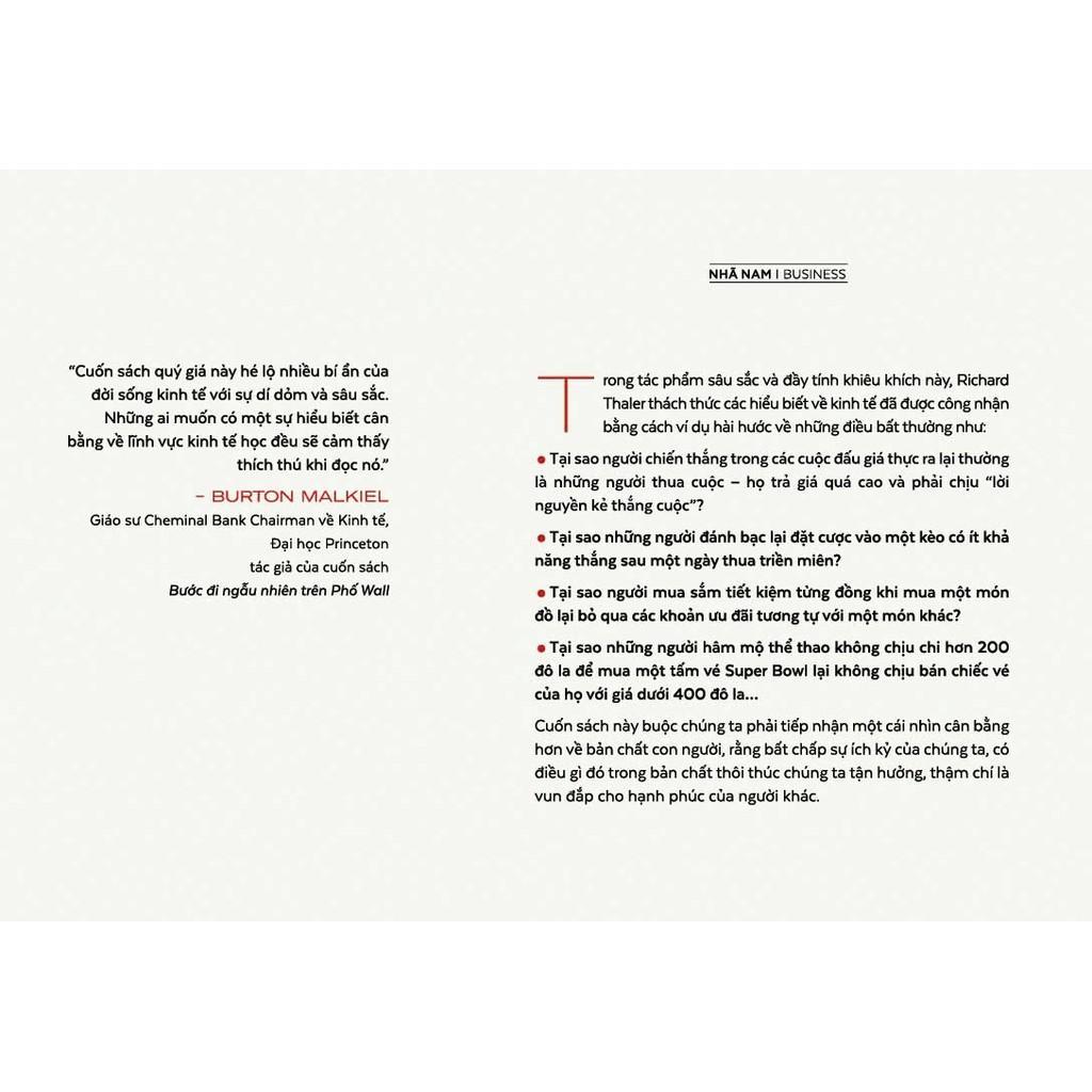 Sách - Lời Nguyền Kẻ Thắng Cuộc - Richard H. Thaler - Nhã Nam