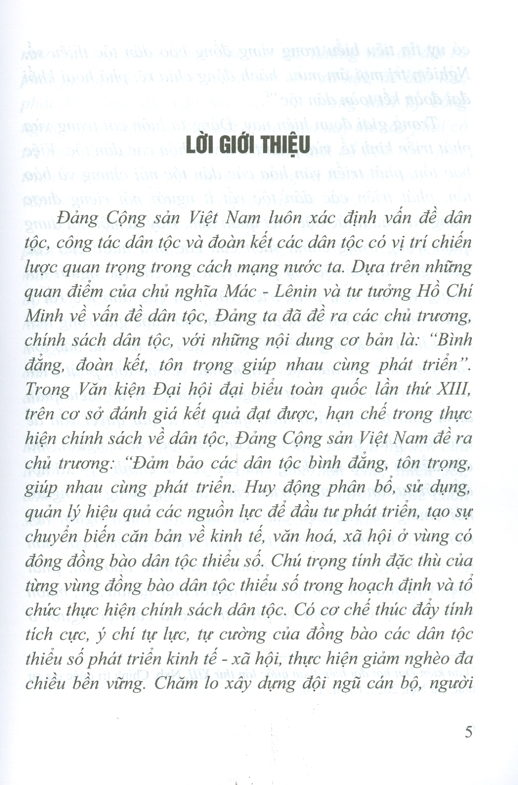 Bảo Tồn Và Phát Triển Một Số Dân Tộc Rất Ít Người Ở Việt Nam (Si La, Pu Péo, Rơ Măm, Brâu Và Ơ Đu)