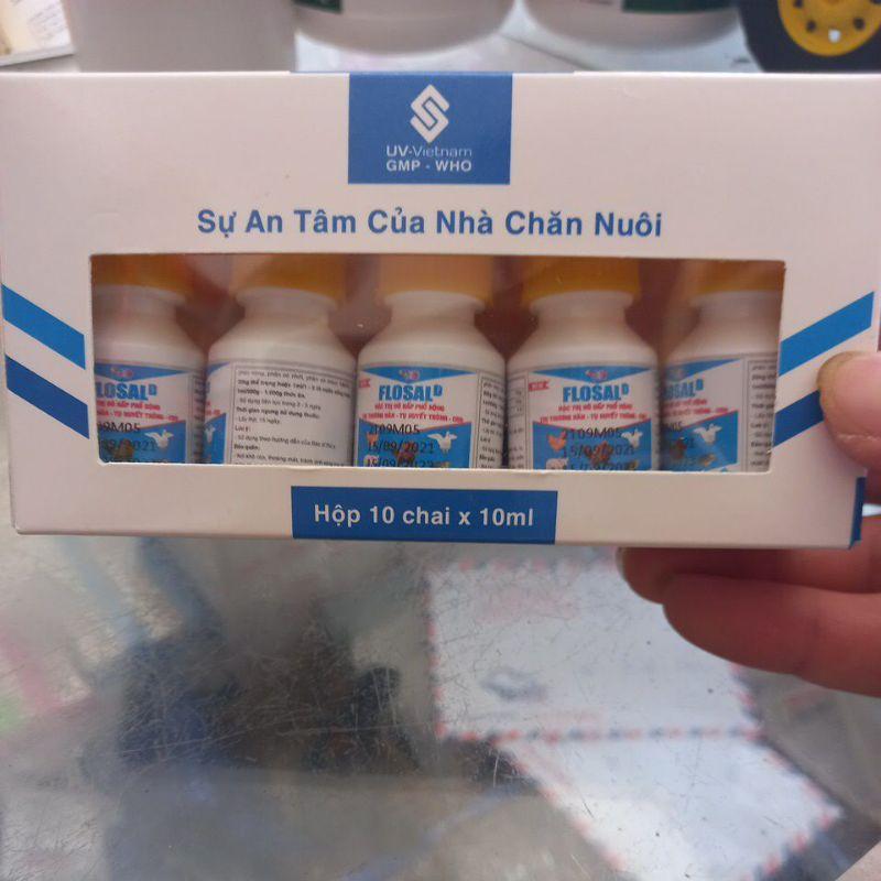 Flosal d, hộp 10 chai.