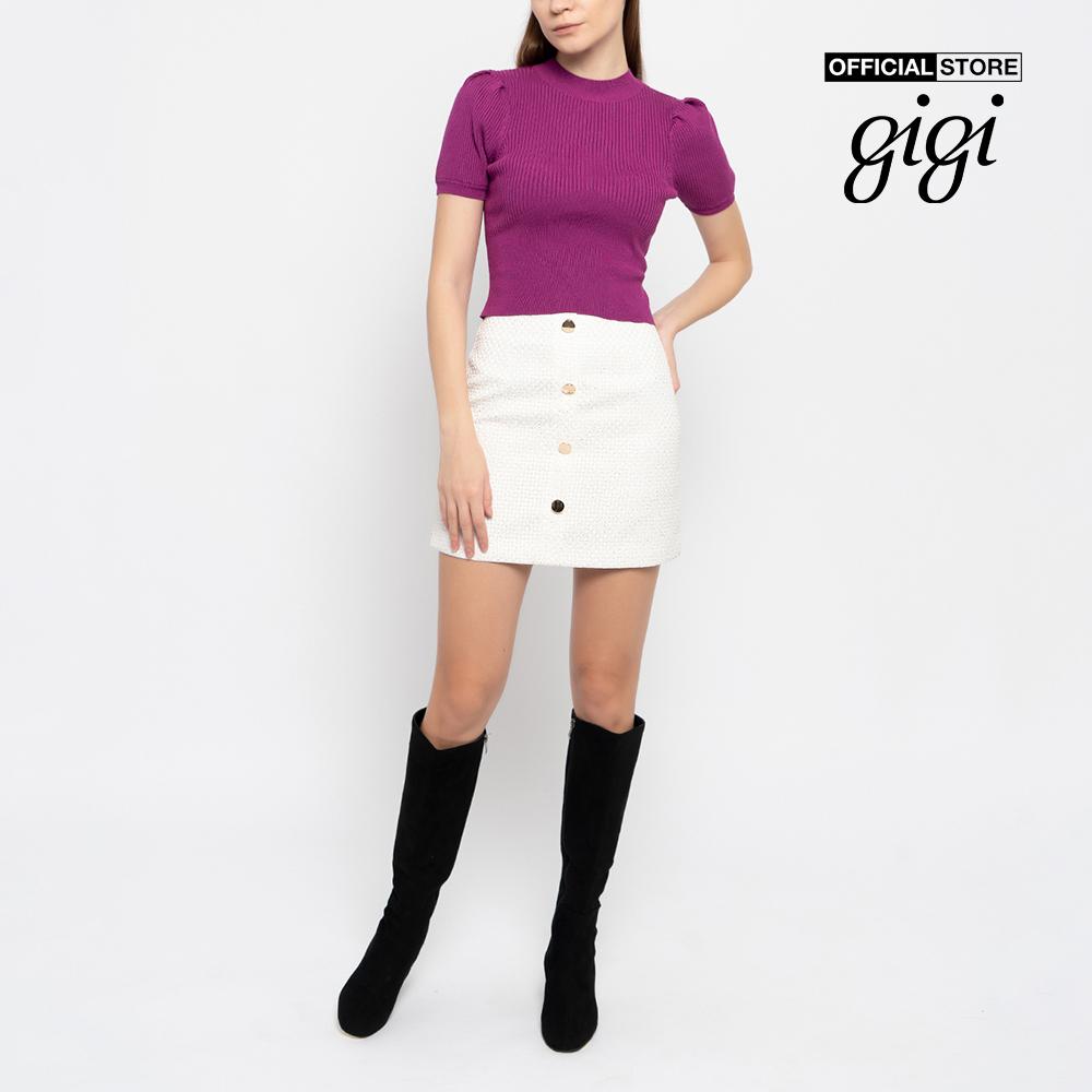 GIGI - Chân váy mini phối nút tròn thời trang G3301S202524
