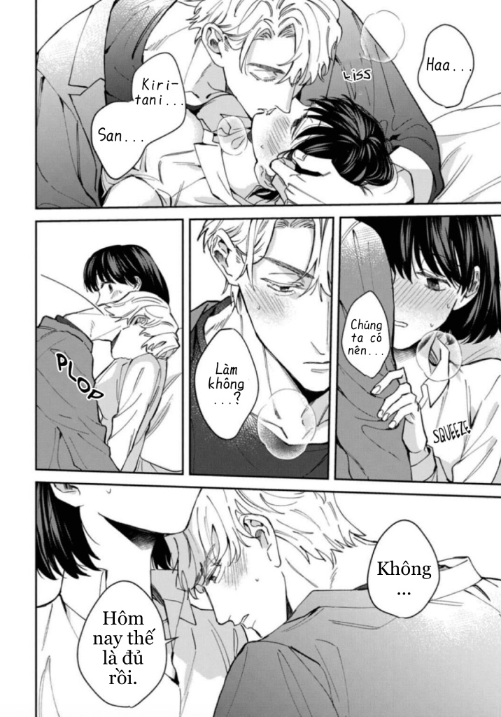 tôi không thể chỉ biết yêu thôi - cấp trên hay soi mói và cấp dưới nghiện mùi chapter 6.2 15