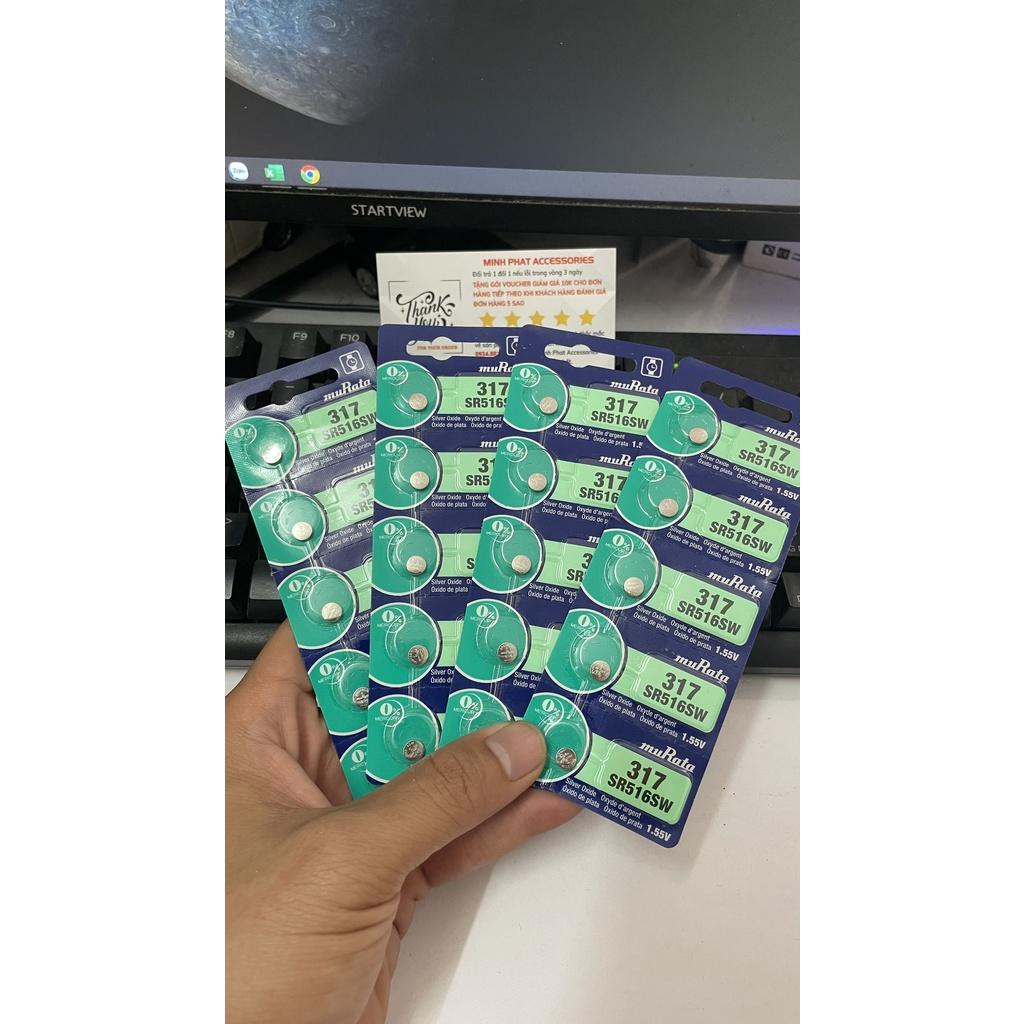 Pin Murata Nhật Bản 317 dành cho đồng hồ đeo tay 1.55