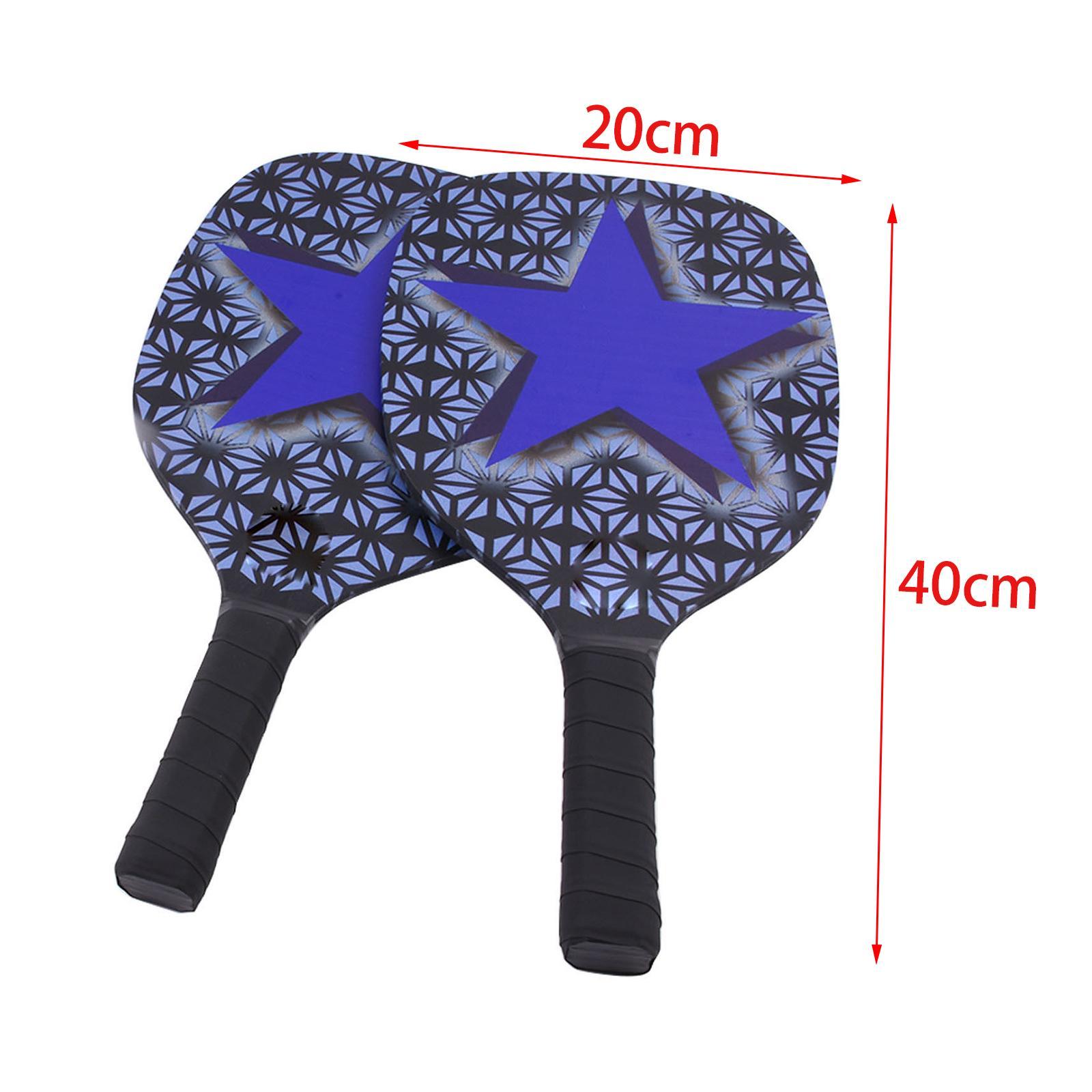 Pickleball Paddles Set of 2 with Storage Bag Pickle Ball Racquets for Indoor Outdoor
