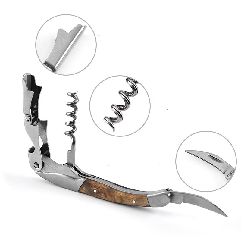 Sét 3 Dụng Cụ Khui Inox Cao Cấp Đa Năng