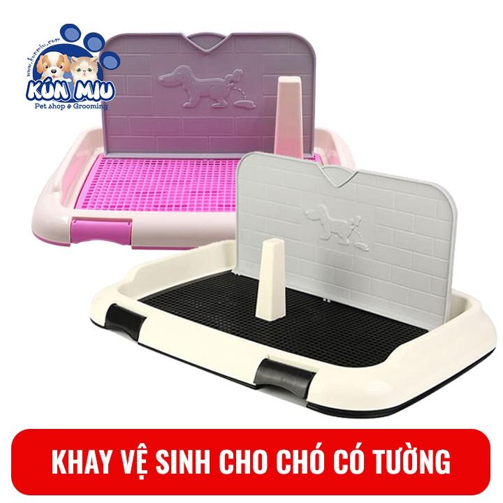 Khay vệ sinh cho chó mèo có tường chắn cỡ nhỏ Diil LS180 chất liệu nhựa cao cấp