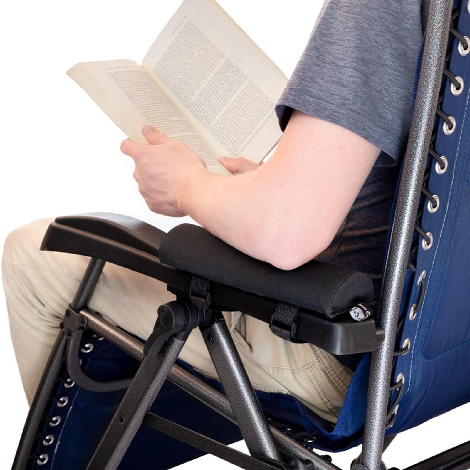 4PCS Folding Recliner Lounge Armrest Cushion Pad Elbow Pillow Armrest Cover