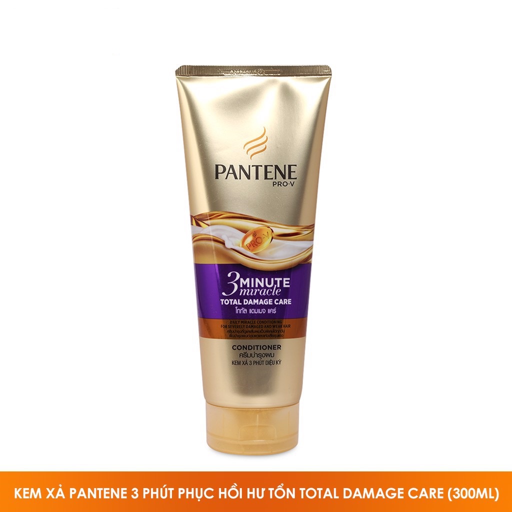 Kem xả pantene phục hồi hư tổn 3 phút diệu kỳ 300ml