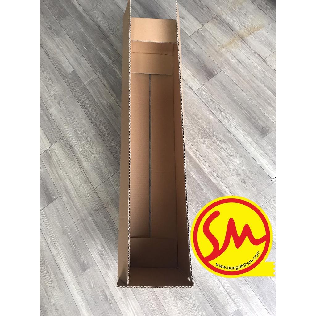 THÙNG CARTON, HỘP CARTON GIÁ RẺ sóng B 3 lớp size 70x16x16 chuyên dùng ĐÓNG GÓI CÁC SẢN PHẨM, VẬN CHUYỂN DỄ DÀNG