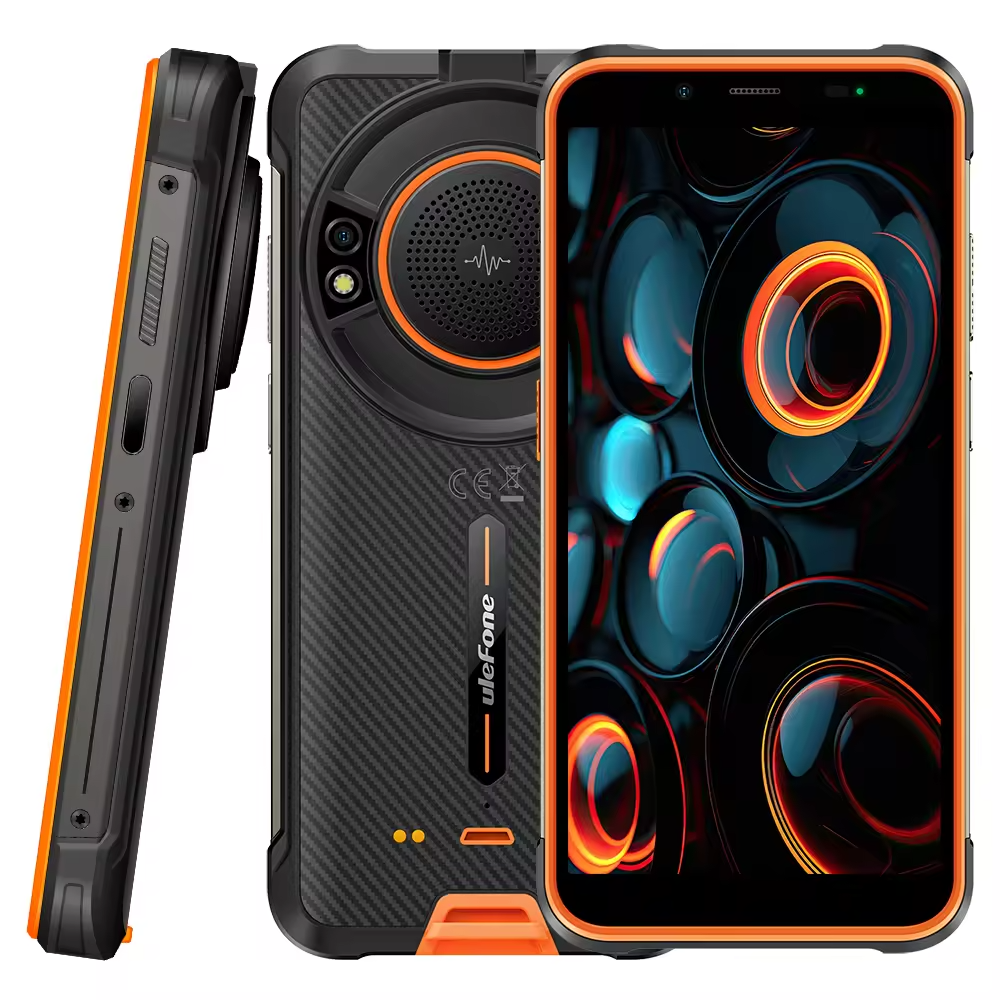 Ulefone Armor 16S (loa toHiFi 122dB ,NFC, chống nước,chống sốc,Ram 16GB,rom128GB ,Camera 50MP,pin 9600mAh,Màn hình 5.93 inch)- hàng chính hãng
