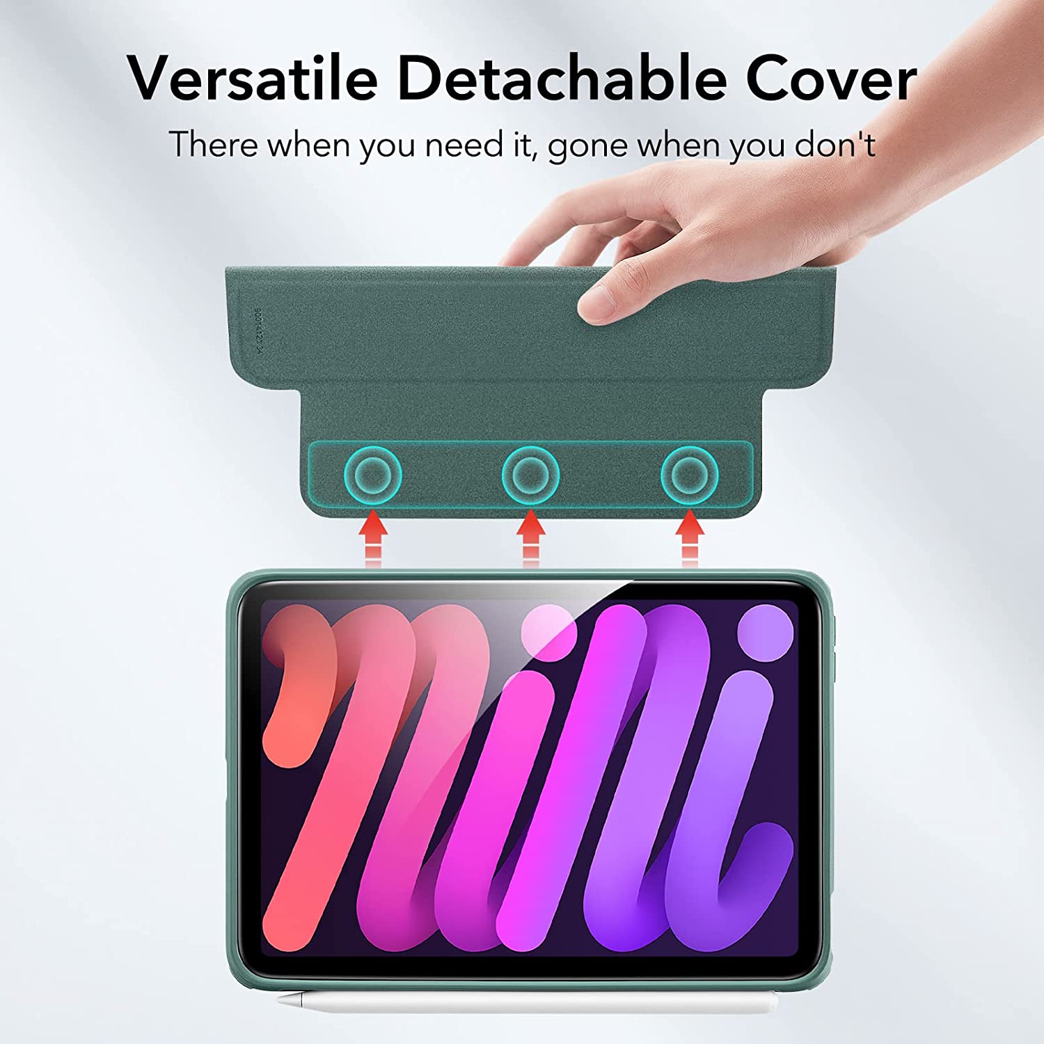 Bao Da Dành Cho iPad Mini 6 ESR Rebound Hybrid Case - Hàng Nhập Khẩu