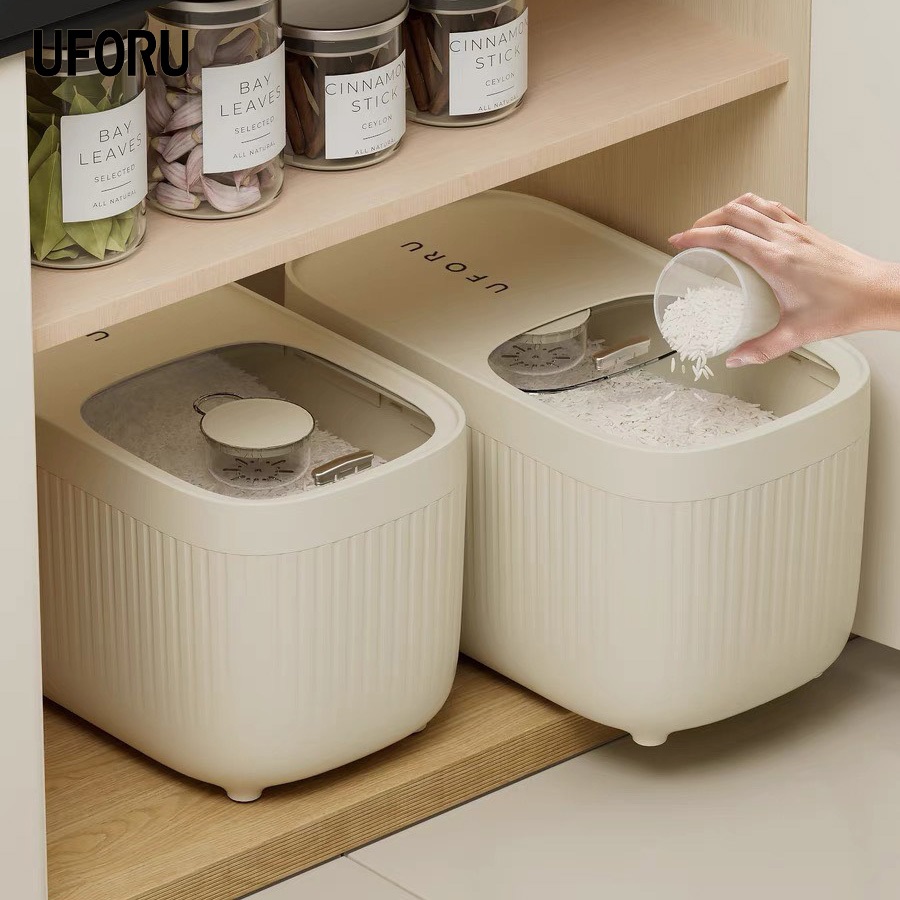 Thùng đựng gạo Sothing Youpin size 5kg-10kg-15kg chống ẩm mốc côn trùng, đựng đồ khô- Hàng chính hãng