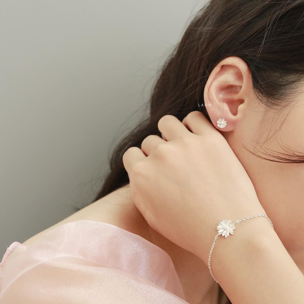 Lắc tay hoa cúc S925 LANN