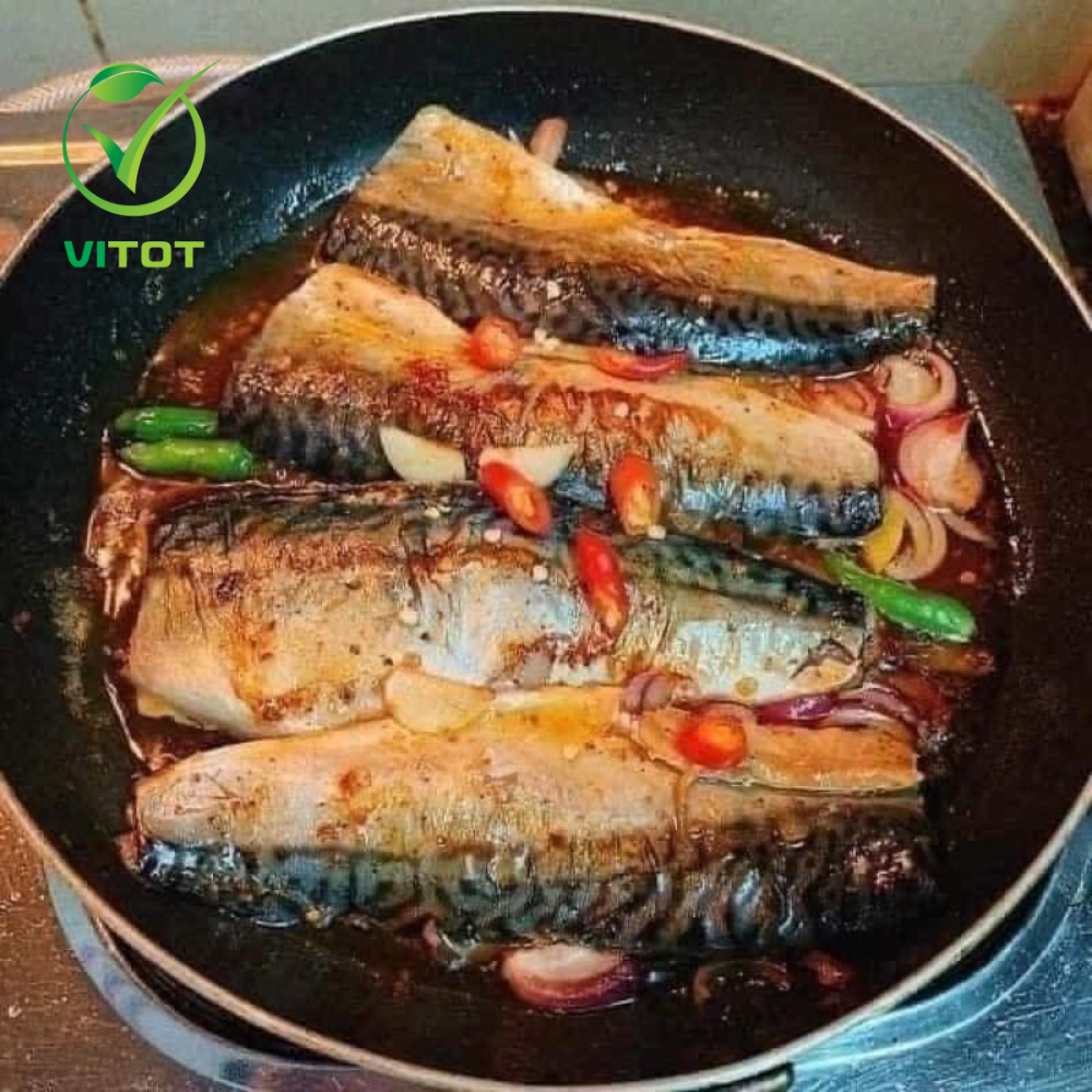 - Cá Thu Nhật File Vitot Trọng Lượng 1kg Thơm Ngon Béo Béo Ngọt Thịt