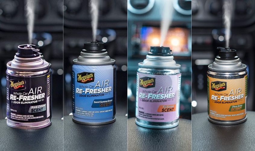 Combo 2 Chai Xịt Khử Mùi Meguiar's , Diệt Khuẩn Nội Thất Xe Hơi Hương Thơm Mát (Ngẫu Nhiên)
