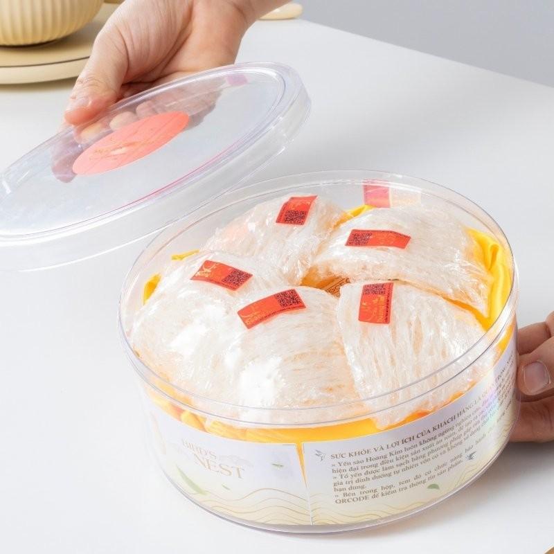 [CHÍNH HÃNG] Yến Sào Hoàng Kim - Hộp Quà Lộc Phát Phú Quý (50g Tổ Yến Thượng Hạng &amp; 4 Hũ Yến Mix 2 Vị) - Quà Tết Doanh Nghiệp, Biếu Tặng Đối Tác