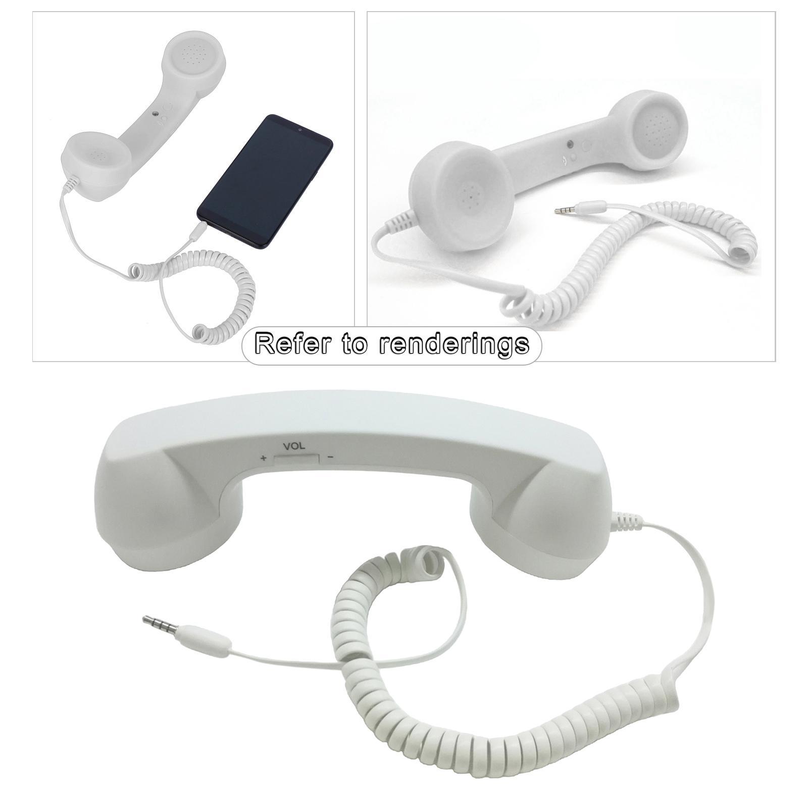 Retro Telephone Handset 3.5mm Classic Mini for iPhone iPad Mobile Phones