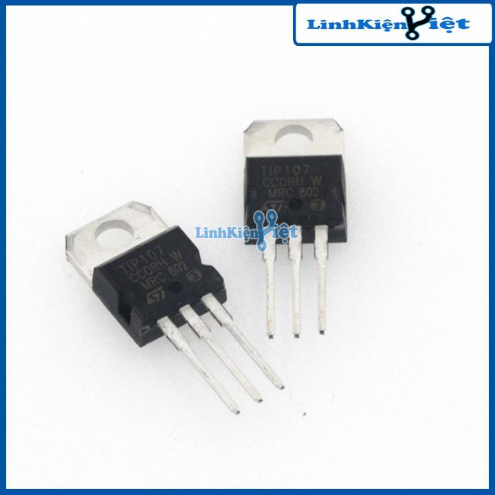 Sản phẩm TIP107 TO-220 PNP 100V 8A 80W Darlington Transistor
