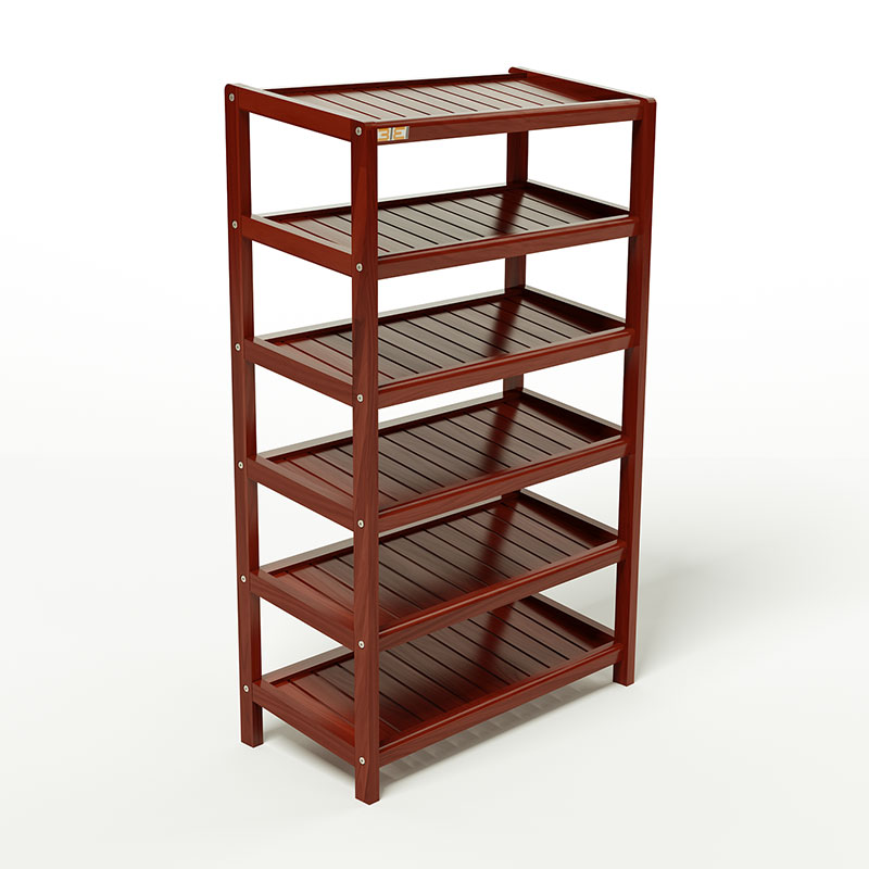 Kệ Giày Dép Gỗ Tự Nhiên 6 Tầng Rộng 45cm