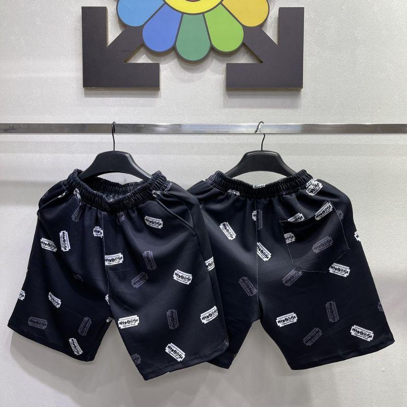 Quần Short quần đùi vải thun cotton HADES lưỡi lam màu đen cực cá tính cho cả nam nữ || Hany shop