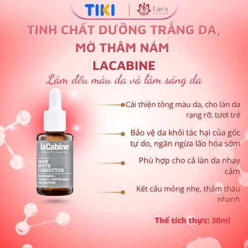 Tinh Chất Dưỡng Trắng Da, Mờ Thâm Nám LaCabine Dark Spots Corrector 30ML