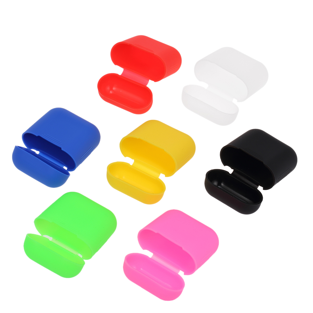 Hộp Đựng Tai Nghe Silicon Không Dây BT Tương Thích Với Apple AIRpods