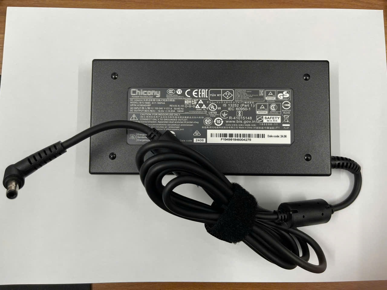Sạc dành cho Laptop Gaming MSI GP65 Leopard 9SD-224VN, GP65 Leopard 9SD-226, GP63 Leopard-077, Leopard-602 hàng nhập khẩu