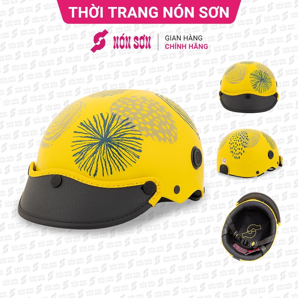 Mũ bảo hiểm lỗ thông gió phiên bản mới NÓN SƠN chính hãng MP-VG249