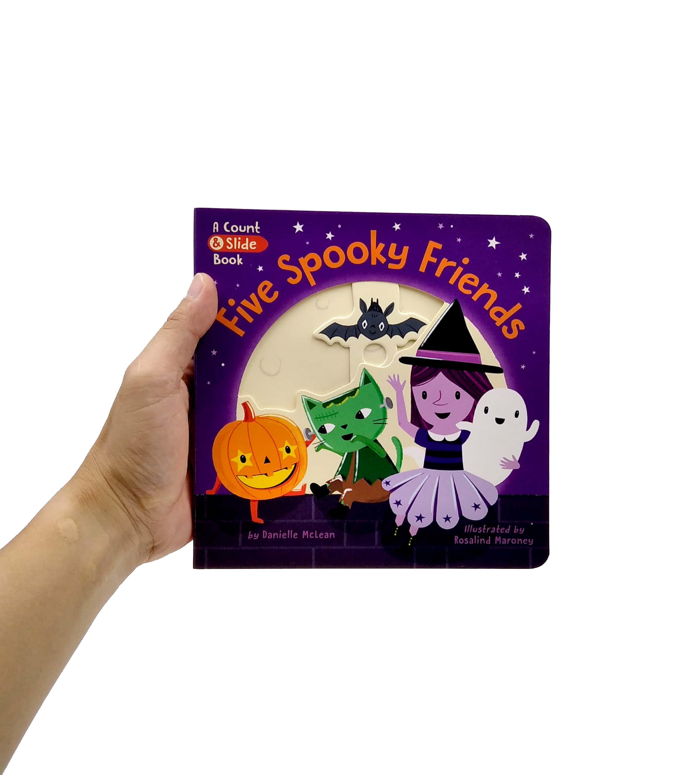 Five Spooky Friends: A Count &amp; Slide Book