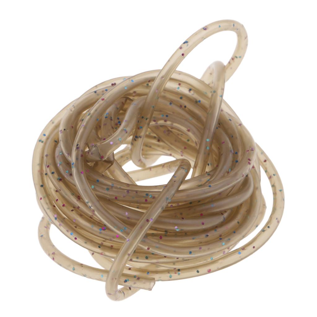 2m Rubber Rig Tube Carp Fishing Rig Sleeves Hook Line Connector Camouflage