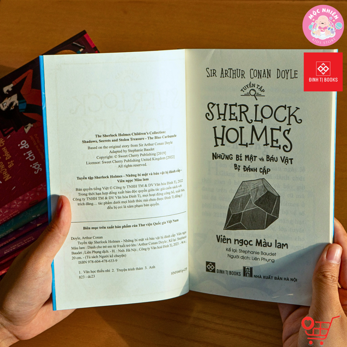 Sách - Tuyển tập Sherlock Holmes - Những bí mật và báu vật bị đánh cắp (10 tập) - Đinh Tị Books