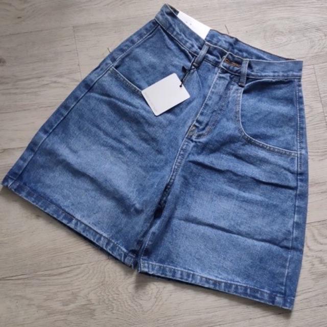 Quần short TAMI JEAN - Xanh đậm,L