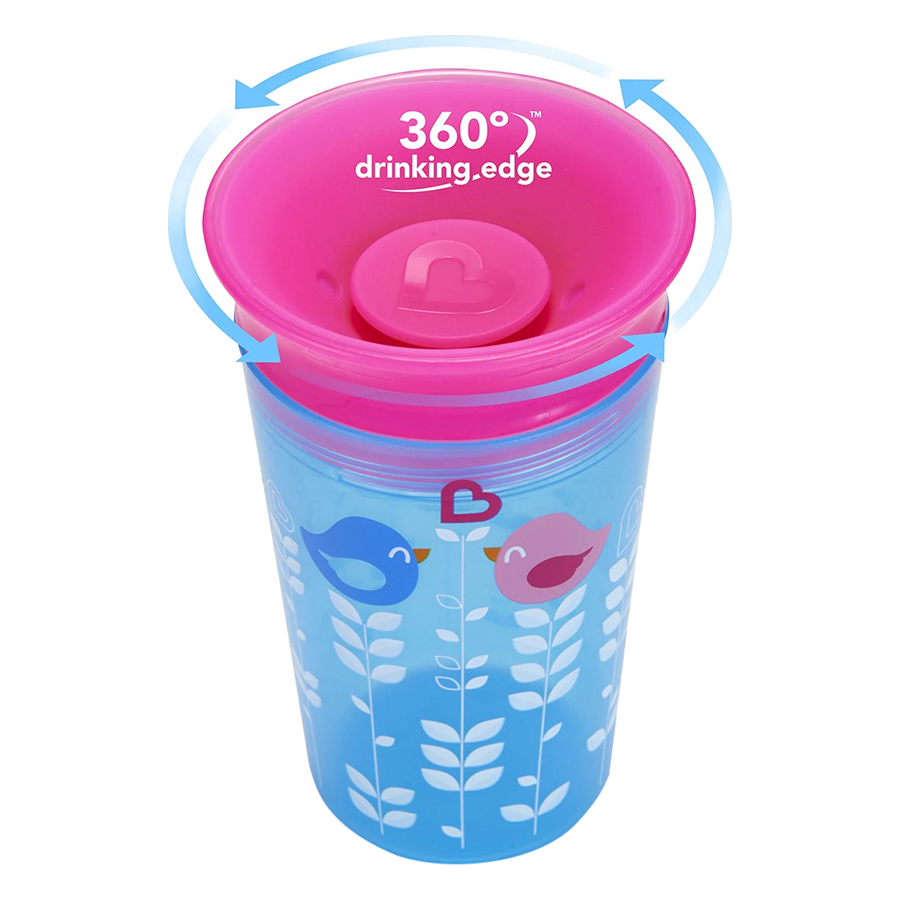 Cốc Tập Uống Deco 360 Độ Munchkin MK15862 (266ml) - Mẫu Ngẫu Nhiên