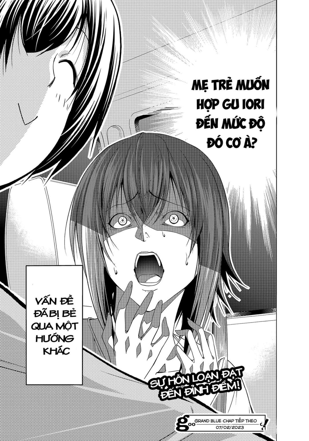 cô gái thích lặn - grand blue chapter 82 42