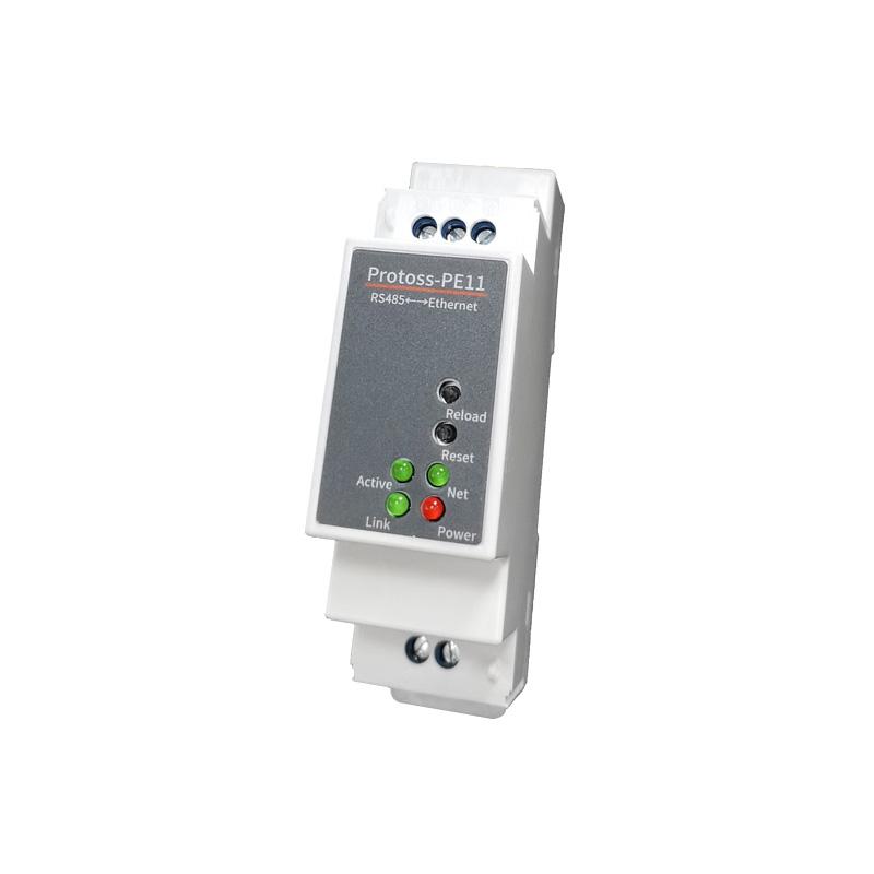 Máy chủ thiết bị công nghiệp có thể lắp đường sắt Cổng nối tiếp RS485 đến WiFi hoặc RJ45 Ethernet Converter hỗ trợ Modbus TCP sang RTU