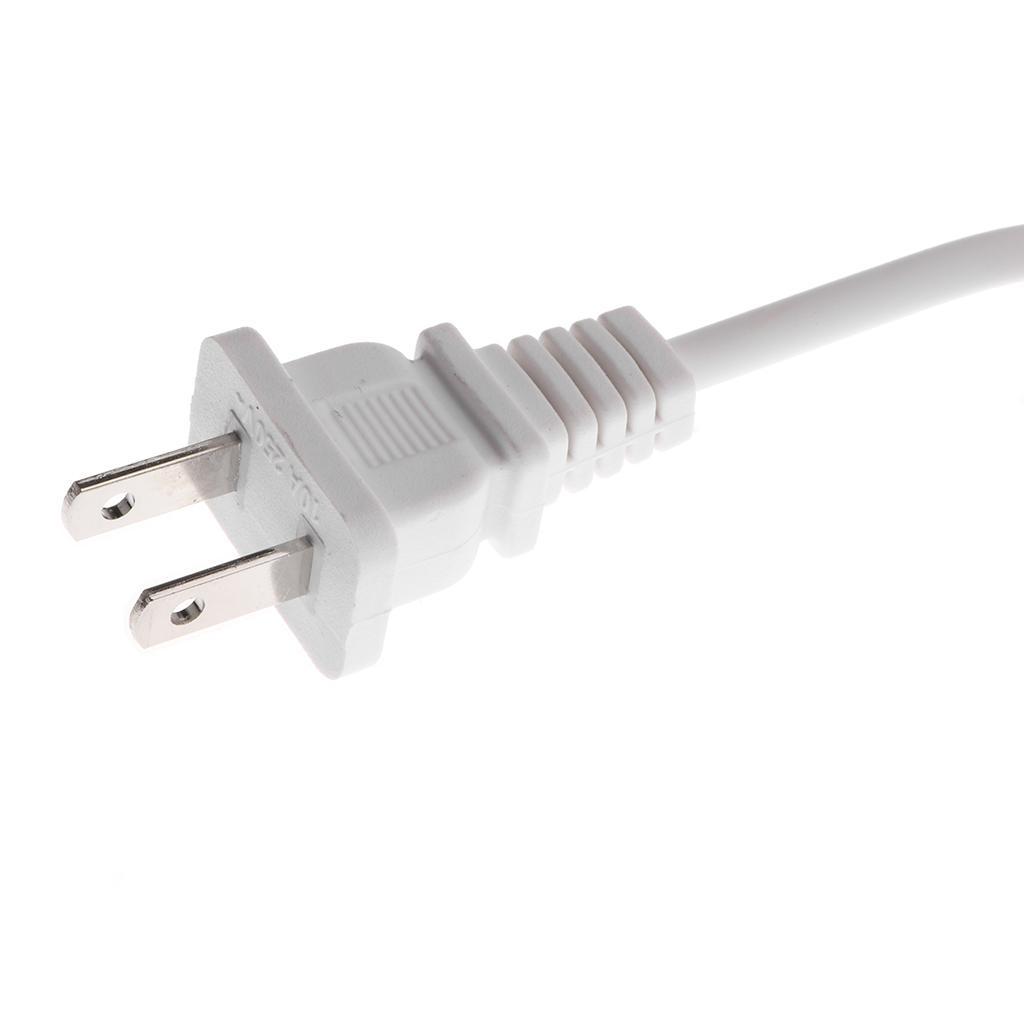6-Port USB Desktop Charging Station Hub Wall Charger Power Adapter US White