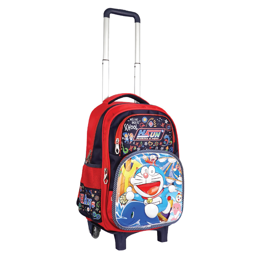 Balo cần kéo Hasun HS 803-CK - Doraemon - 46*30*18cm