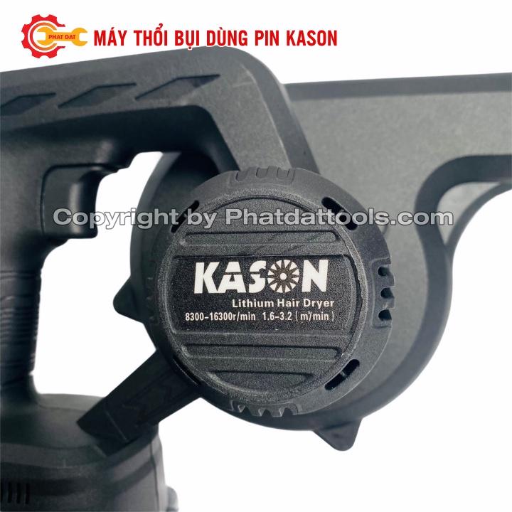 Máy thổi hút bụi dùng pin -Kèm 2 pin Li-ion khủng 10 cell