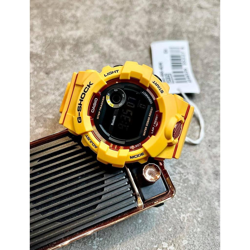 Đồng Hồ Nam Dây Nhựa Casio G-Shock GBD-800-4DR Bluetooth - Đếm bước chân - Đo lượng Kcalo đã đốt | GBD-800-4 G'Squad Step Tracker