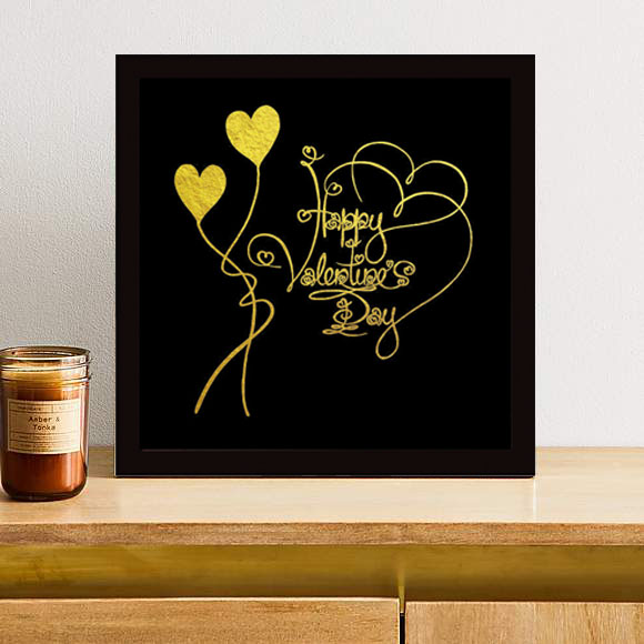 Tranh dát vàng Quà tặng Valentine