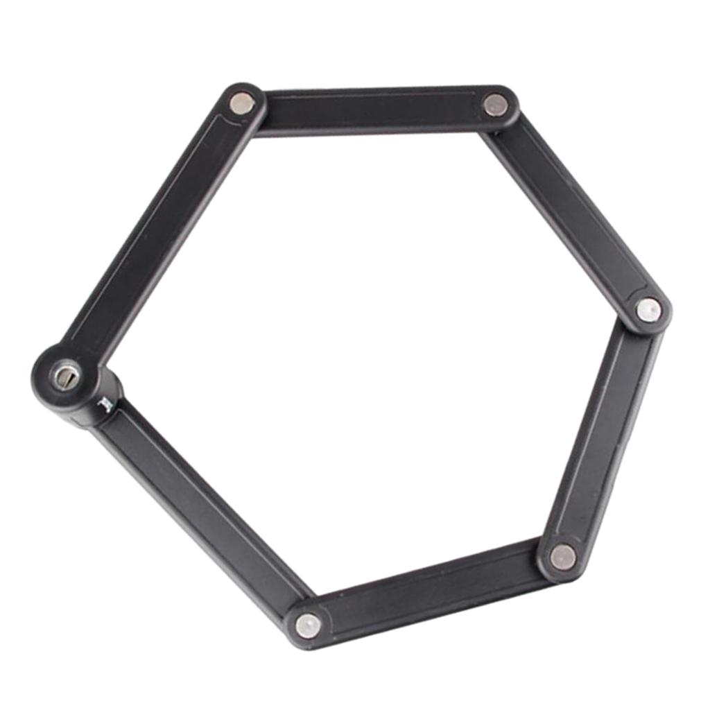 Aternee Chống Trộm Có Thể Gập Lại Khóa Xe Đạp Xe Máy Điện Tử MTB Xe Đạp Đường Bộ
