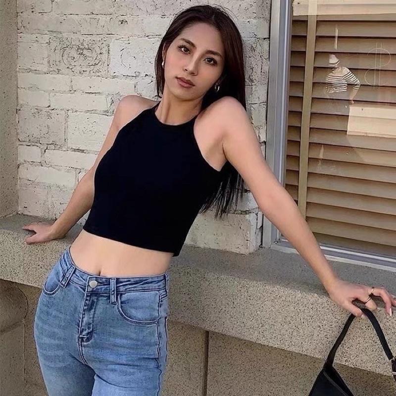 Áo yếm CAMISOLI chất bo gân dày dặn