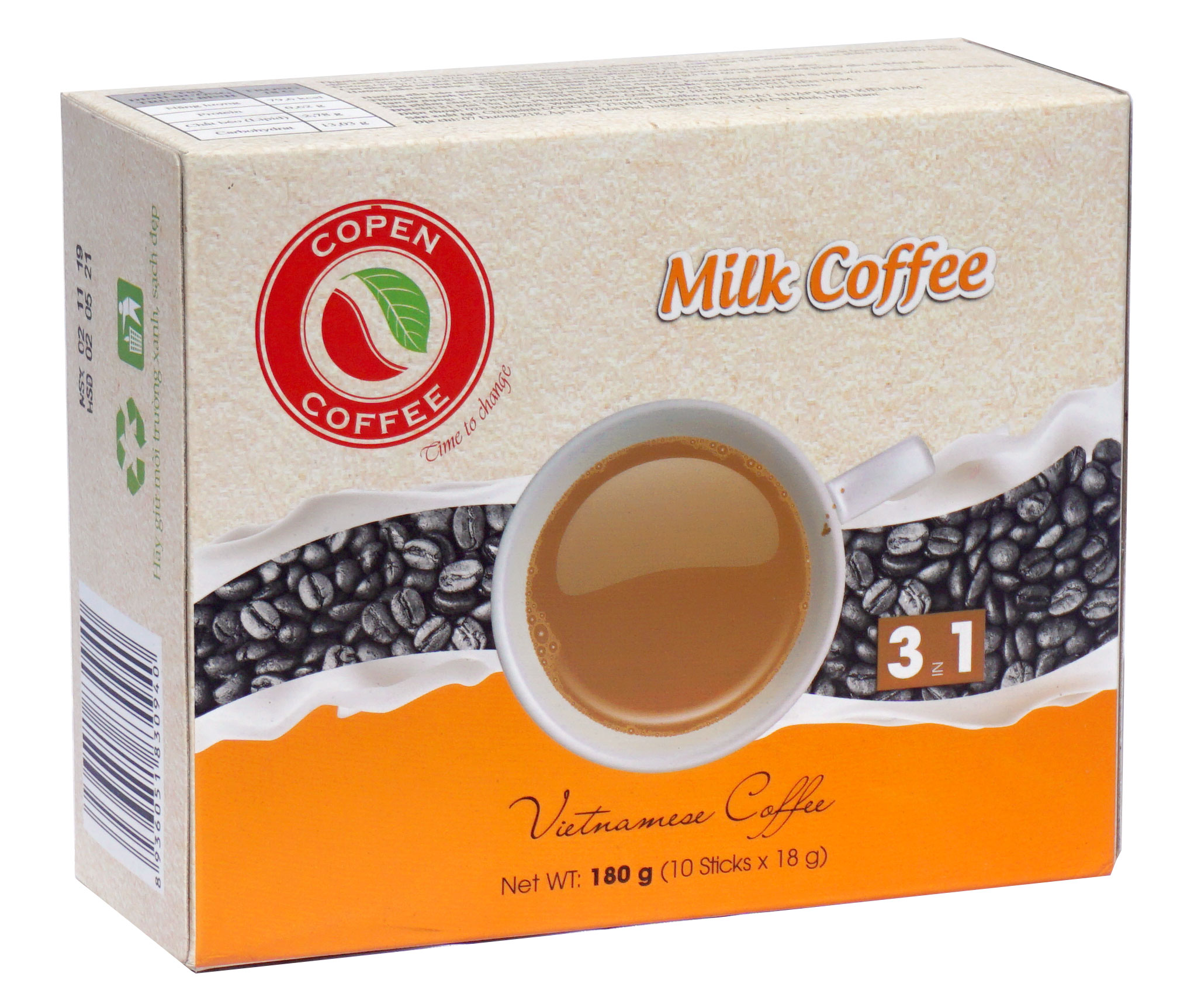 Cà phê Sữa hòa tan Copen Coffee 3 trong 1